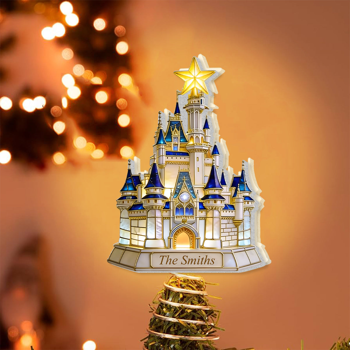 Magic Night - Personalized Dream Trip LED Light Tree Topper