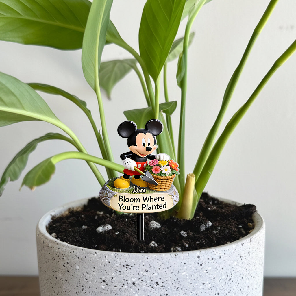 Grow With Magic - Personalized Gardening Acrylic Stake