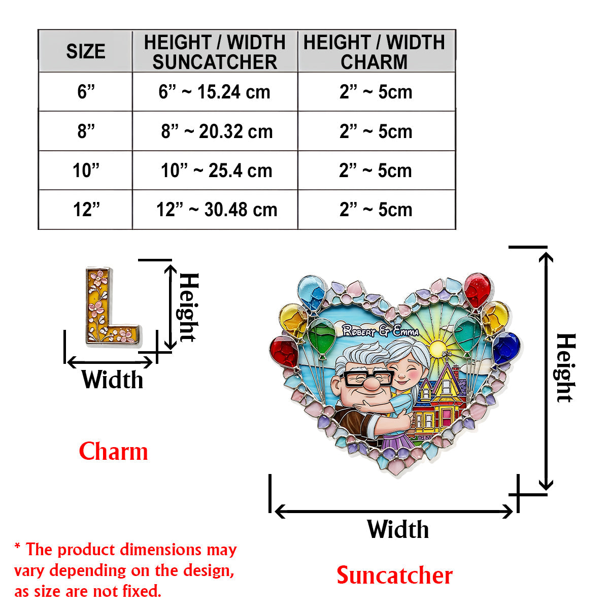 You're My Greatest Adventure - Personalized Mouse Window Hanging Suncatcher With Charms