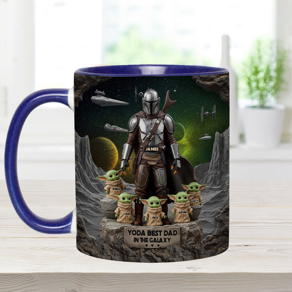 You're The Best Dad, Grandpa, Uncle,.. - Personalized The Force Accent Mug