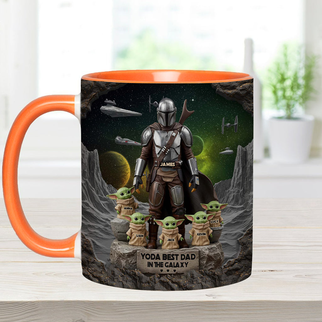 You're The Best Dad, Grandpa, Uncle,.. - Personalized The Force Accent Mug