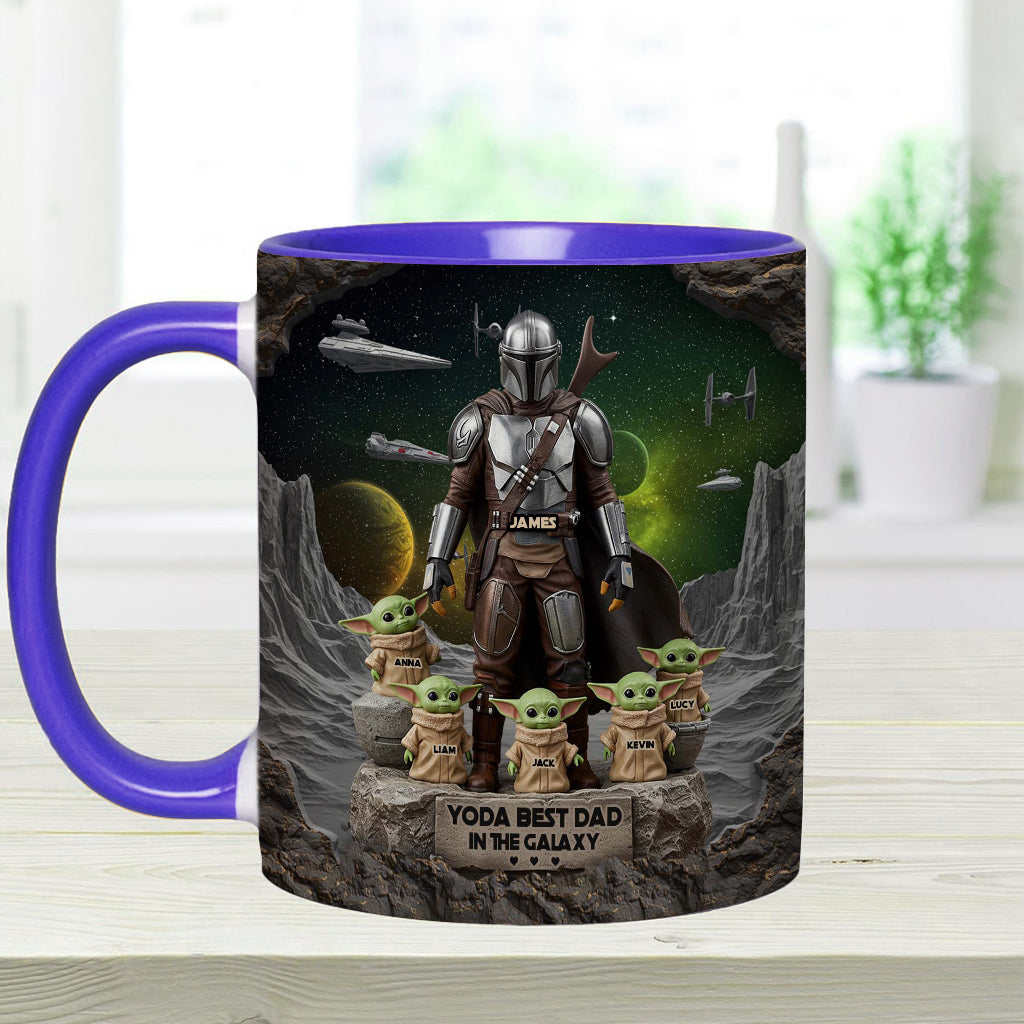 You're The Best Dad, Grandpa, Uncle,.. - Personalized The Force Accent Mug