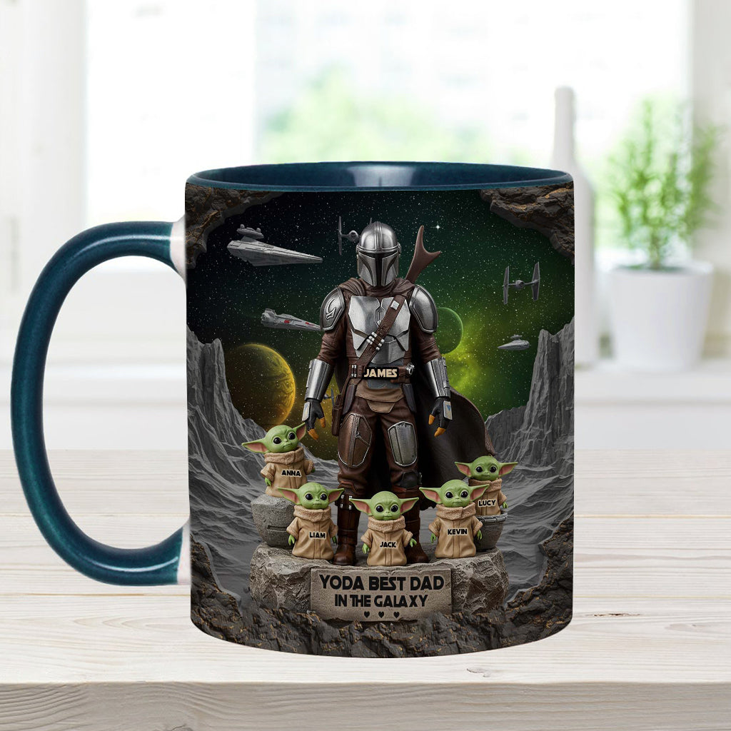 You're The Best Dad, Grandpa, Uncle,.. - Personalized The Force Accent Mug