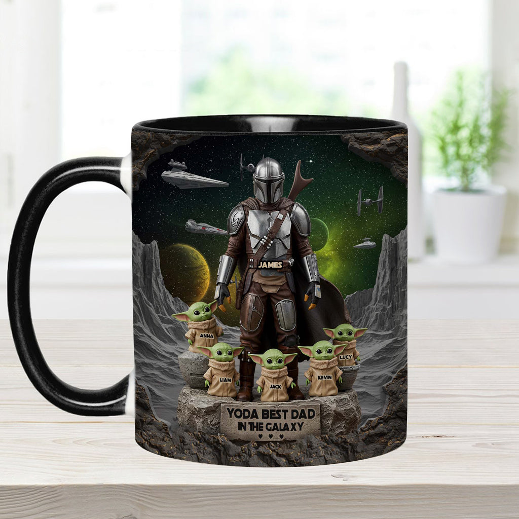 You're The Best Dad, Grandpa, Uncle,.. - Personalized The Force Accent Mug