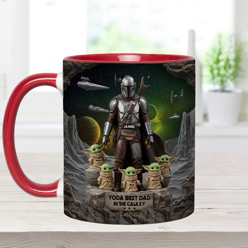 You're The Best Dad, Grandpa, Uncle,.. - Personalized The Force Accent Mug