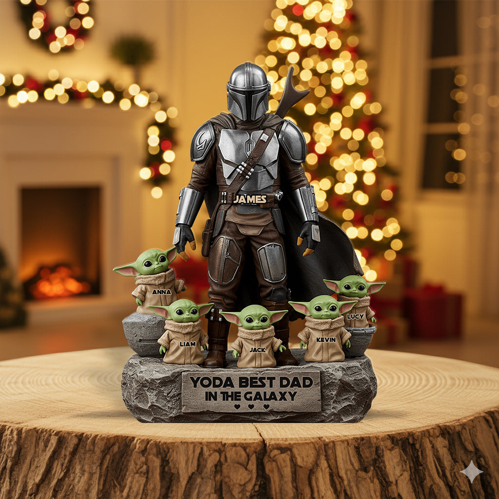 Best Christmas Gift For Dad, Grandpa, Uncle,...- Personalized The Force Custom Shaped Acrylic Plaque