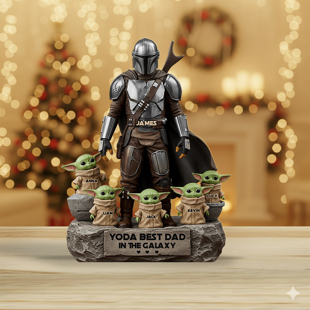 Best Christmas Gift For Dad, Grandpa, Uncle,...- Personalized The Force Custom Shaped Acrylic Plaque