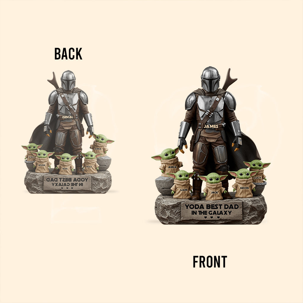 Best Christmas Gift For Dad, Grandpa, Uncle,...- Personalized The Force Custom Shaped Acrylic Plaque