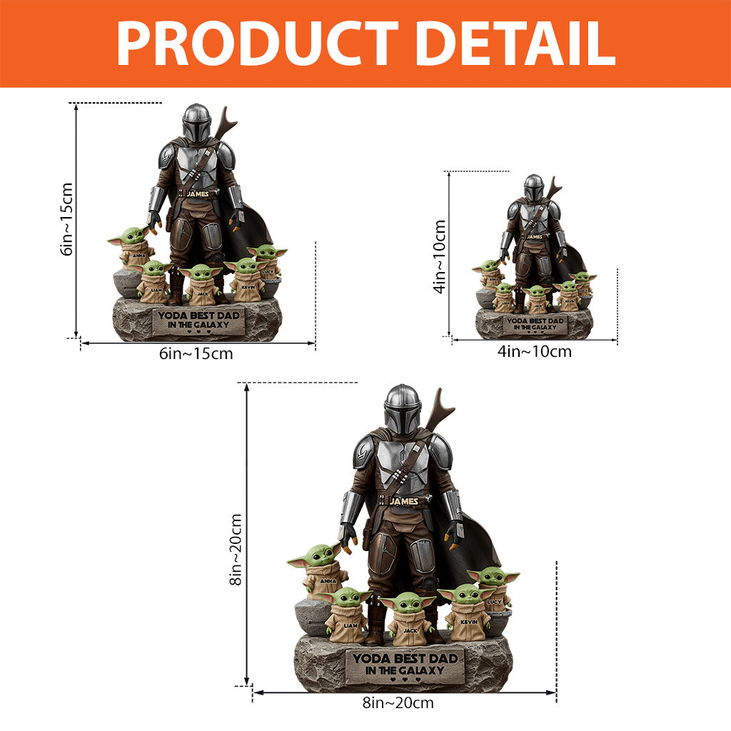 Best Christmas Gift For Dad, Grandpa, Uncle,...- Personalized The Force Custom Shaped Acrylic Plaque