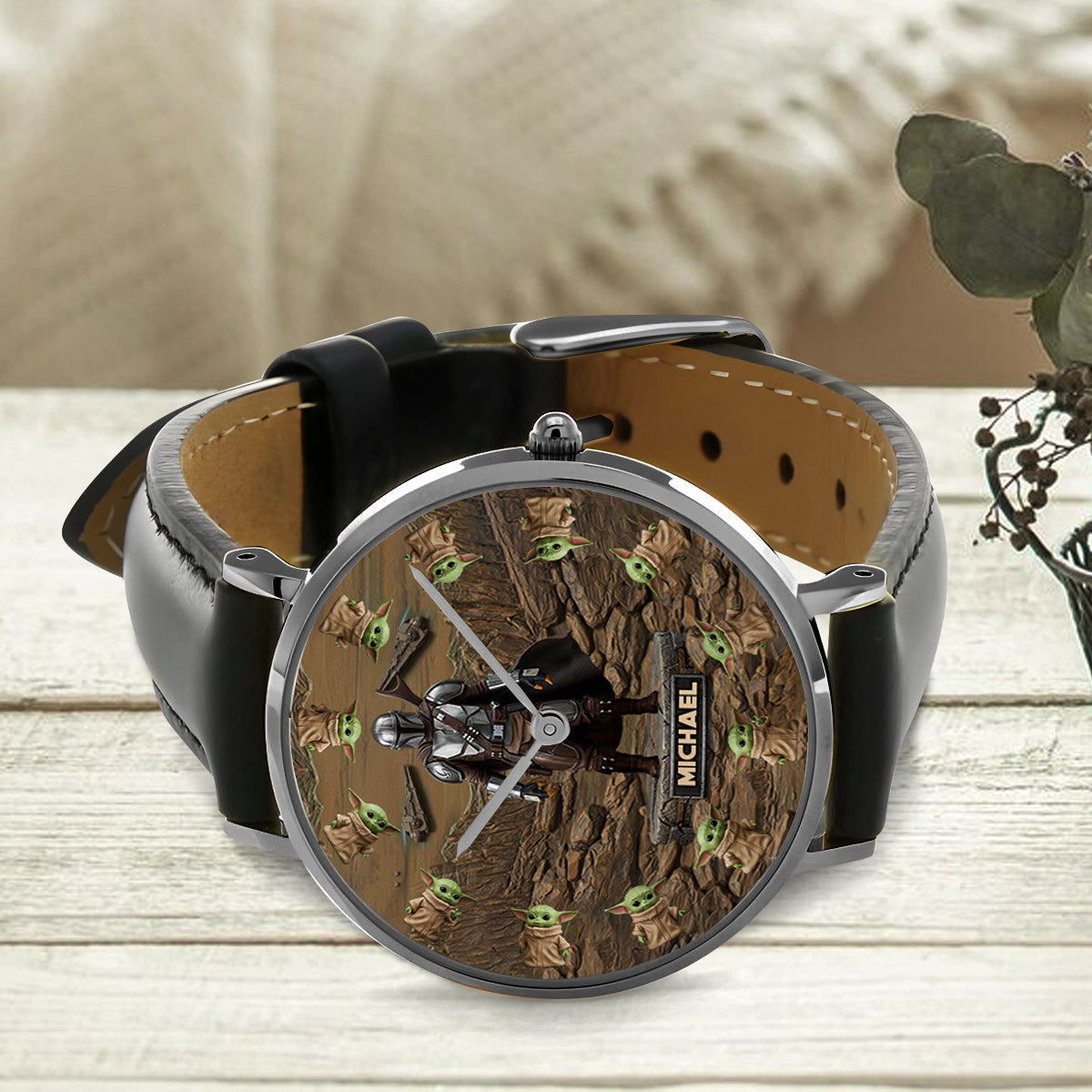 The Best In The Galaxy - Personalized The Force Hand Watch
