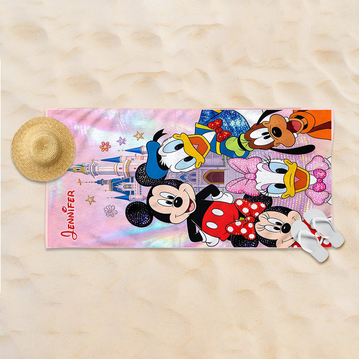 Magical Friend - Personalized Dream Trip Quick-dry Beach Towel/ Bath Towel