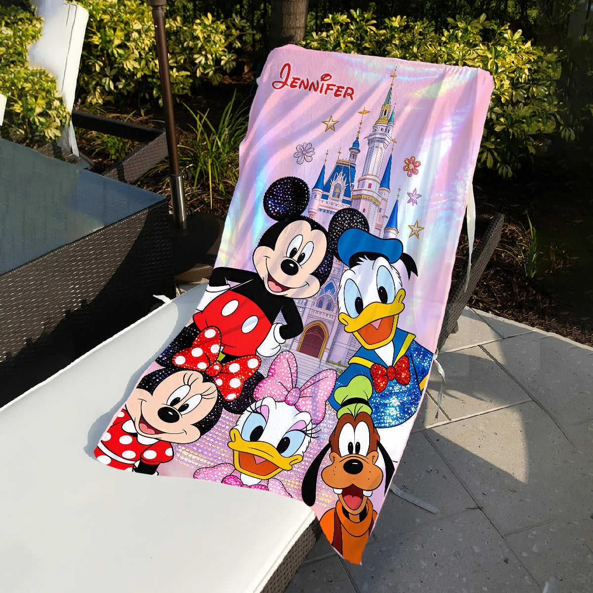 Magical Friend - Personalized Dream Trip Quick-dry Beach Towel/ Bath Towel