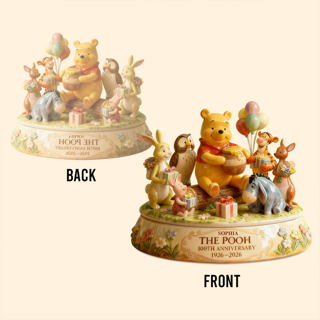 Sweet Bear & Friends 100th Anniversary - Personalized Mouse Custom Shaped Acrylic Plaque