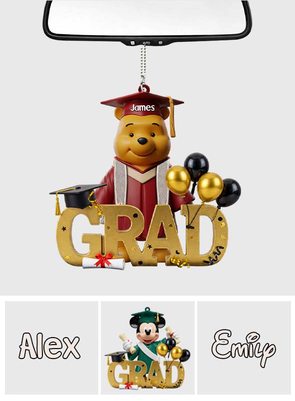 Class Of 2025 - Personalized Mouse Car Ornament