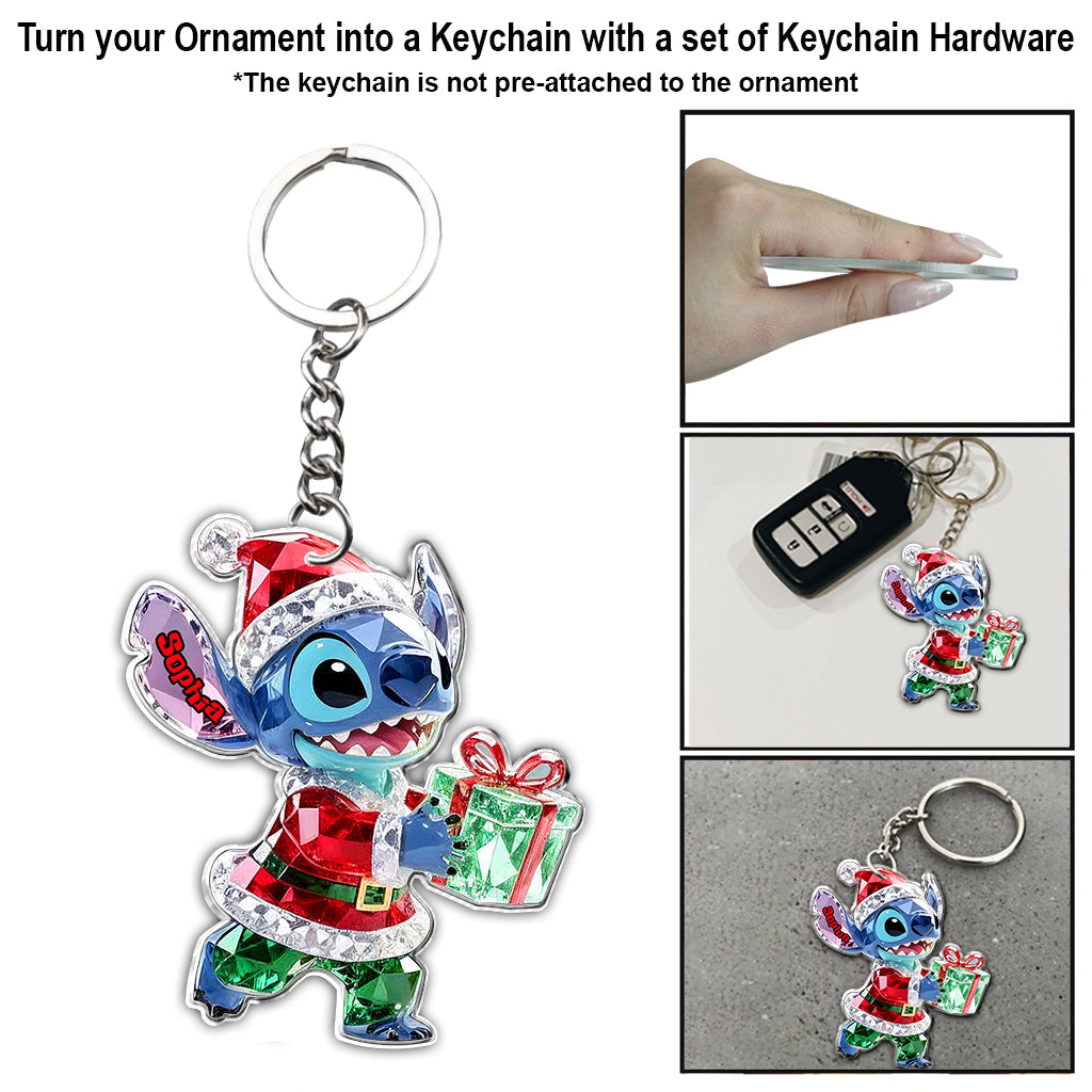 Ohana Means Family - Personalized Ohana Ornament