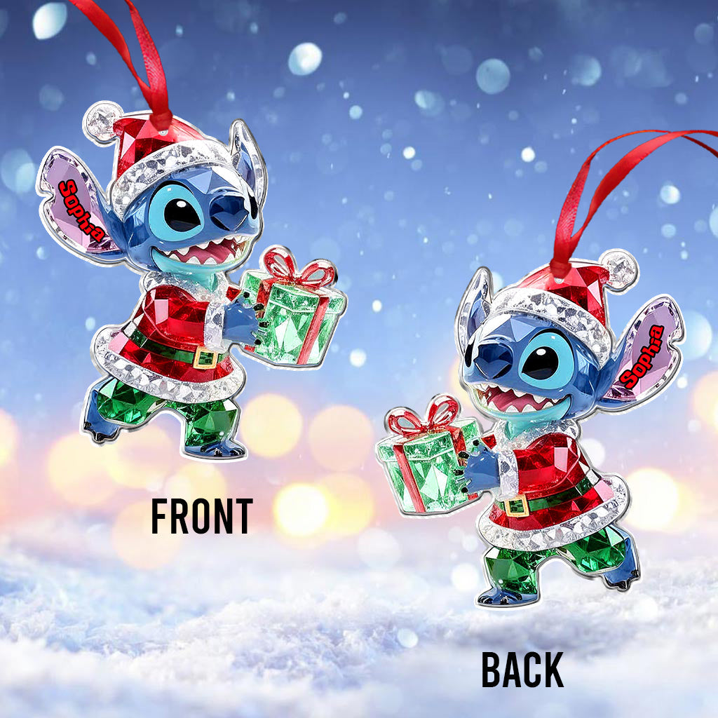 Ohana Means Family - Personalized Ohana Ornament