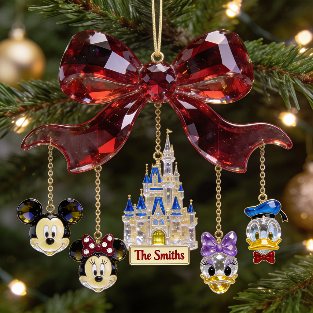 Believe In Magic - Personalized Dream Trip Ornament With Charm