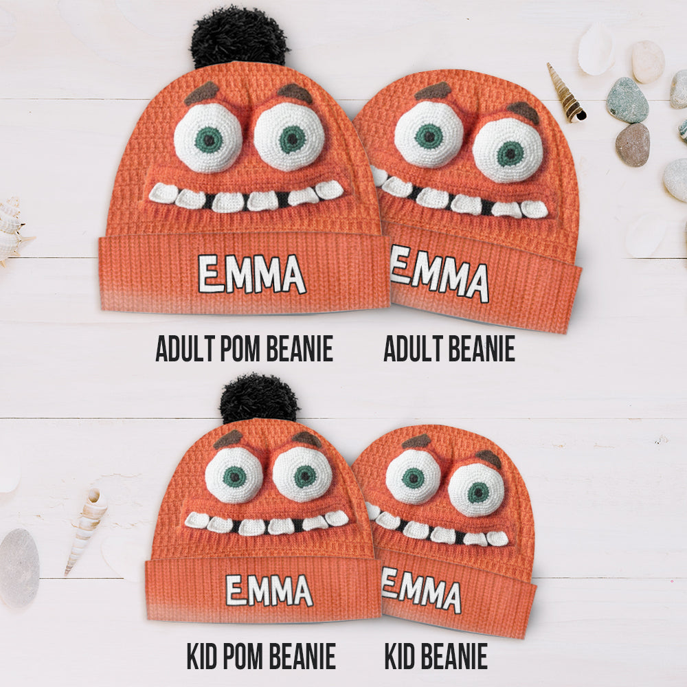 Inside Emotional Characters - Personalized Beanie Hat