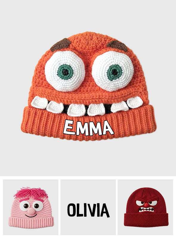 Inside Emotional Characters - Personalized Beanie Hat