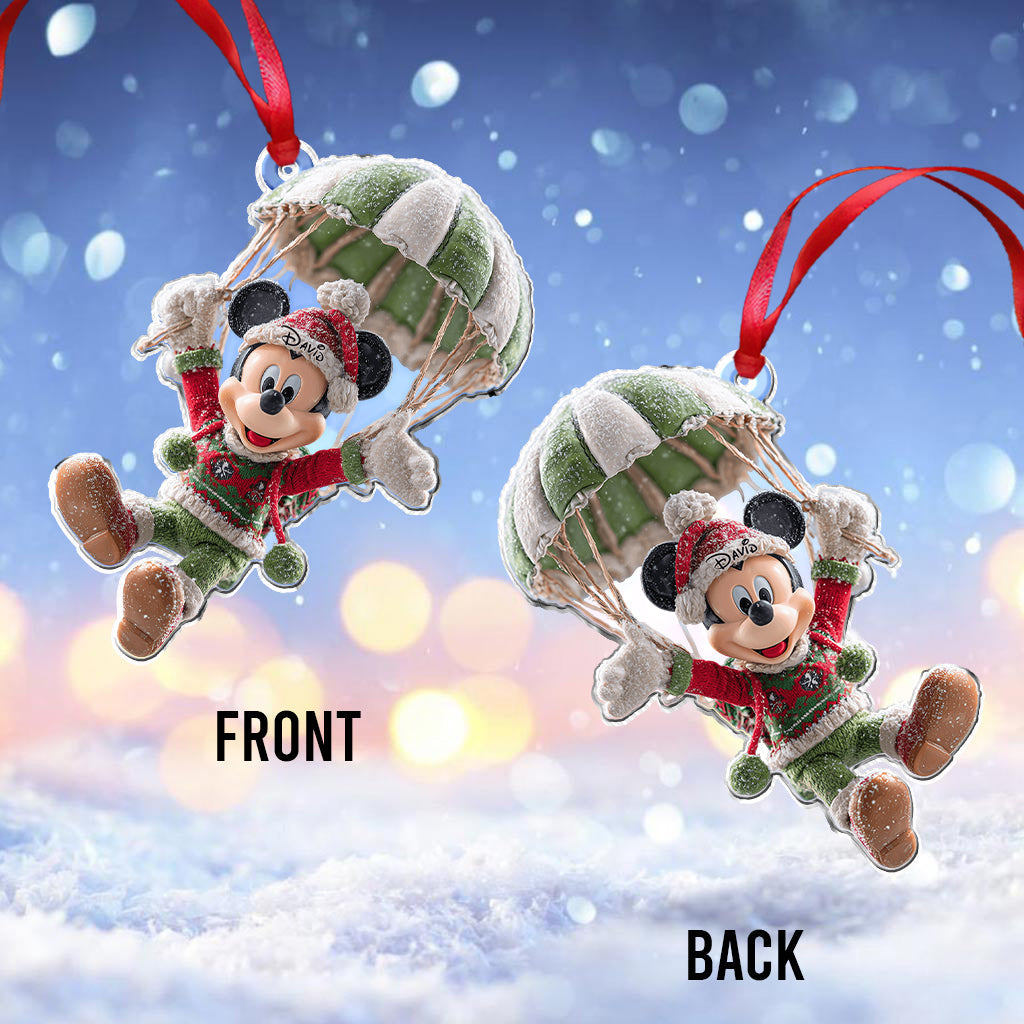 Magical Christmas - Personalized Mouse Ornament