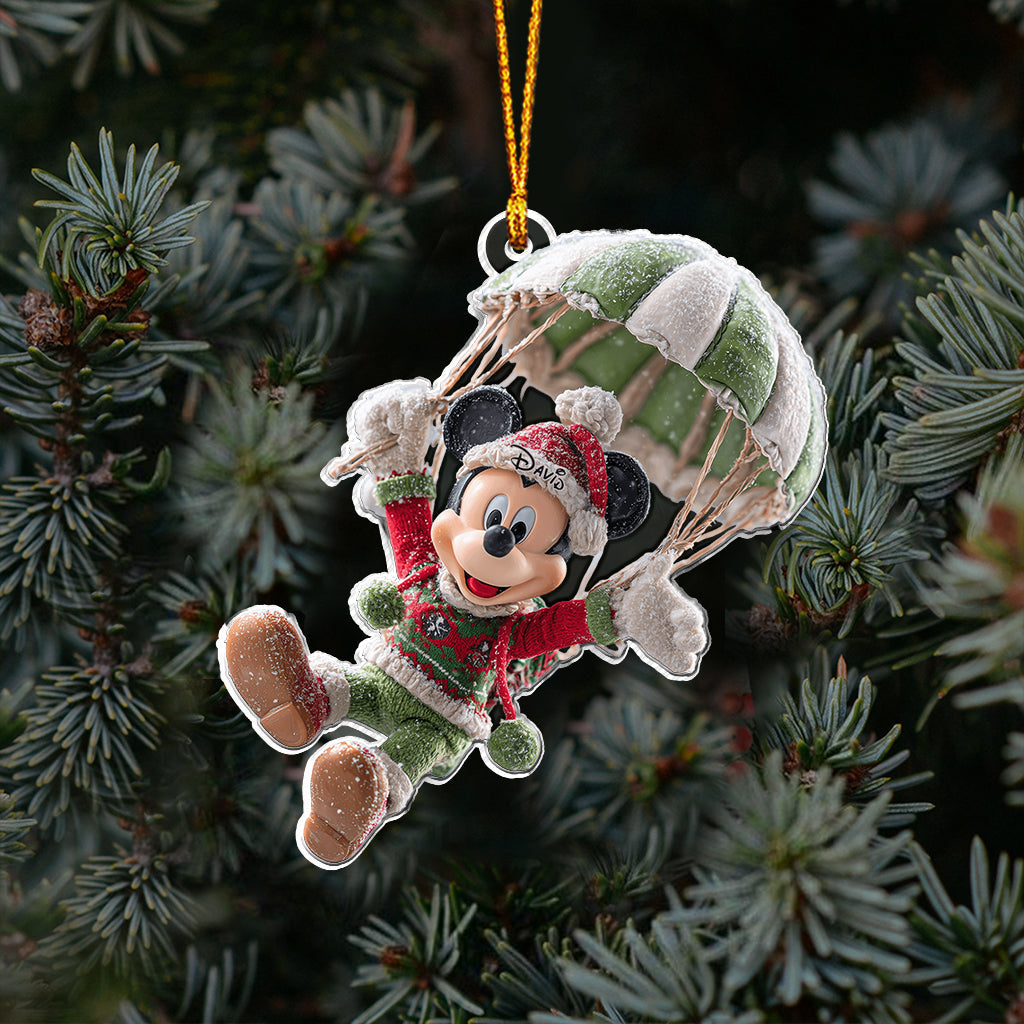 Magical Christmas - Personalized Mouse Ornament