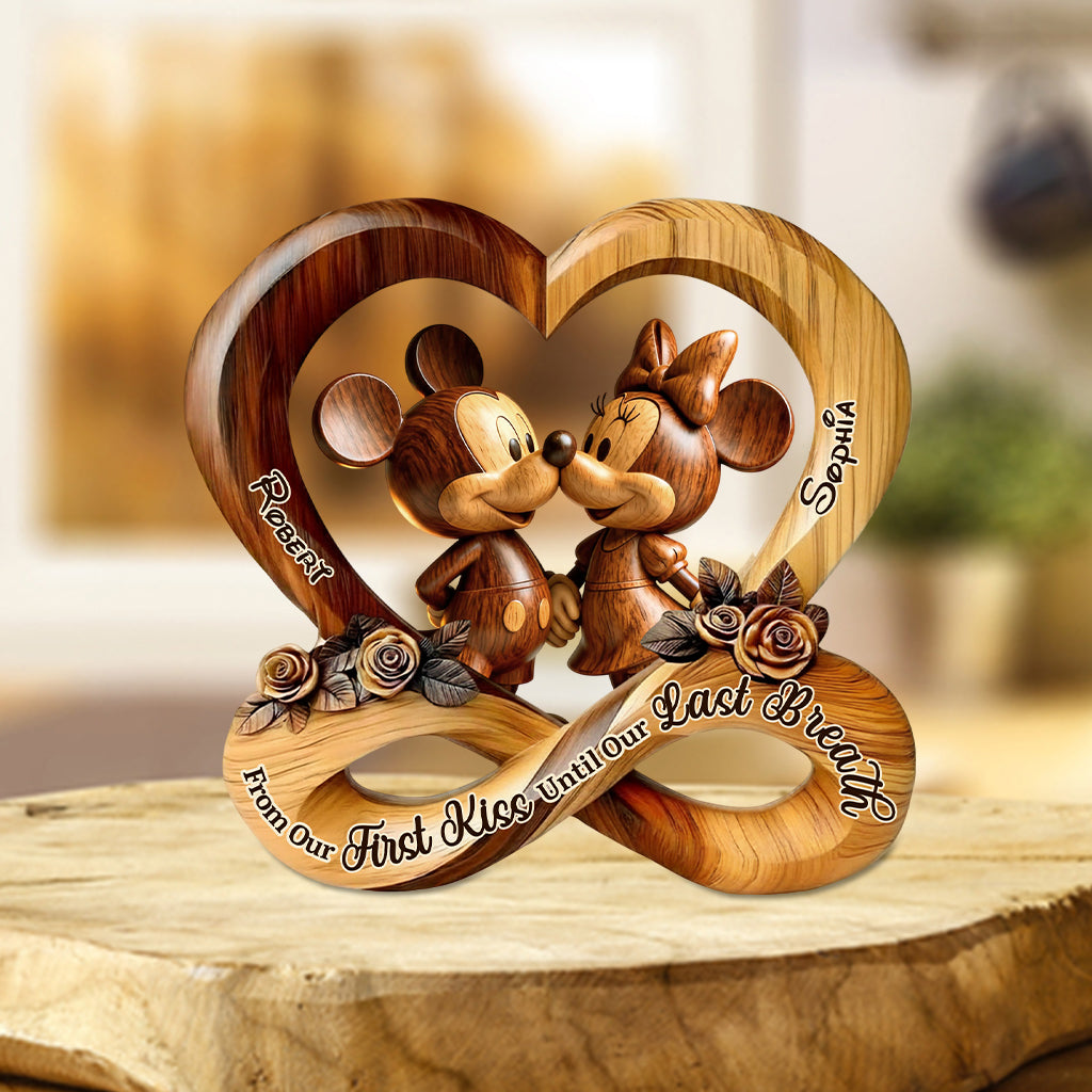 You & Me We Got This - Personalized Mouse Custom Shaped Acrylic Plaque