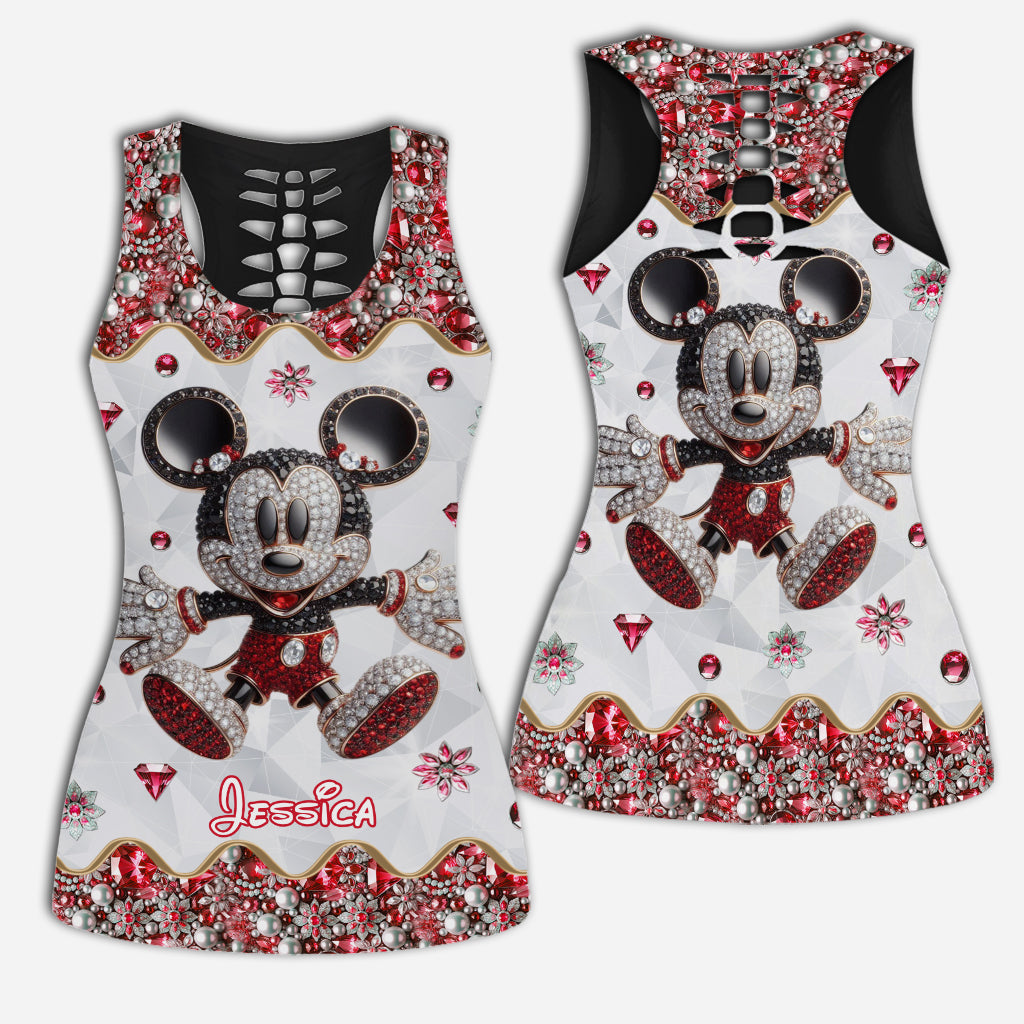 Magical Mouse - Personalized Mouse Hollow Tank Top and Leggings