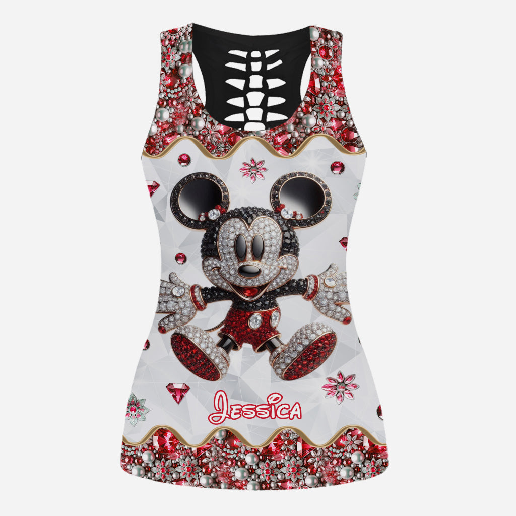 Magical Mouse - Personalized Mouse Hollow Tank Top and Leggings