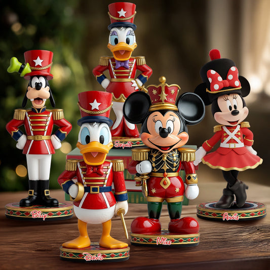 Merry Christmas - Personalized Mouse Custom Shaped Acrylic Plaque