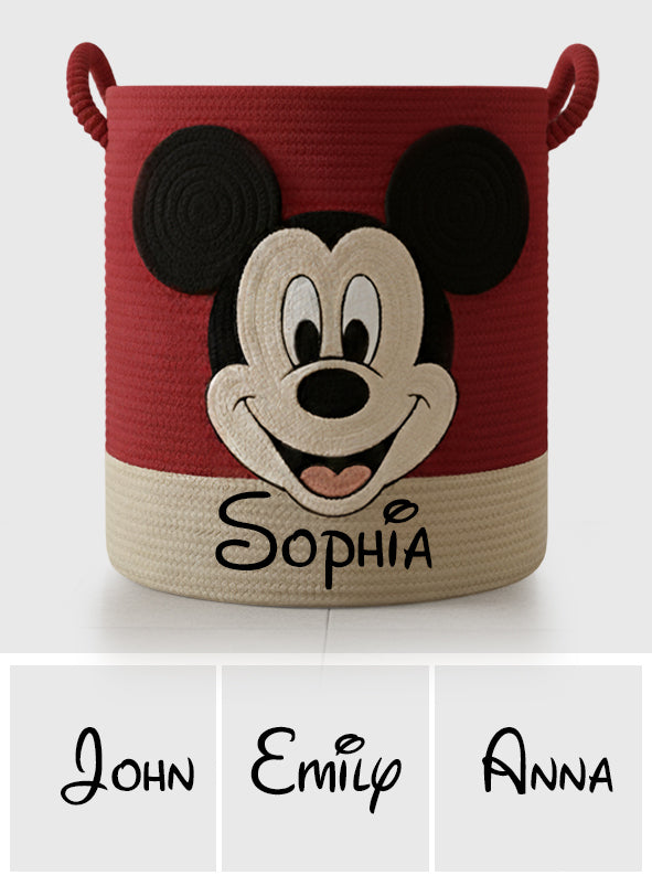 Magical Friends - Personalized Mouse Storage Basket