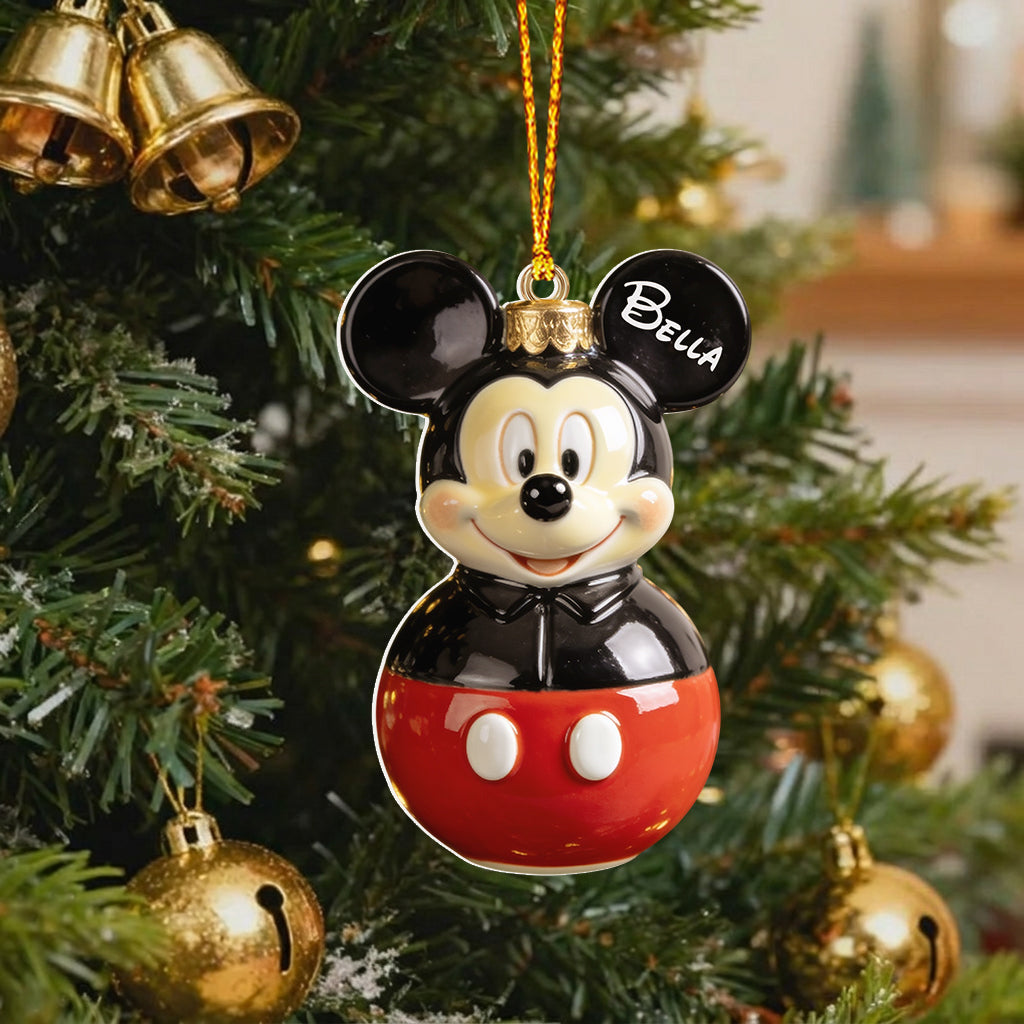 Magical Friends - Personalized Mouse Premium 3D Ornament