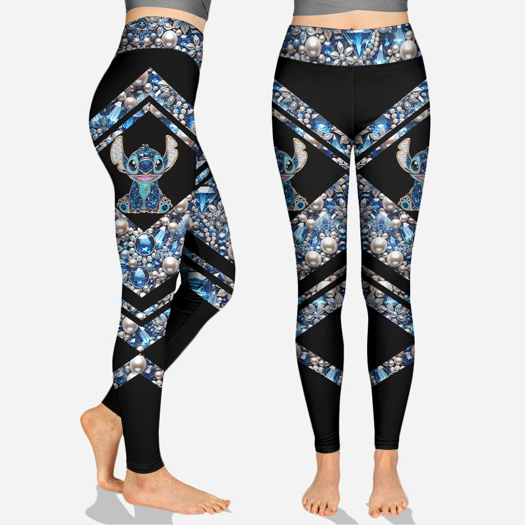 Ohana Means Family - Personalized Ohana Hollow Tank Top and Leggings