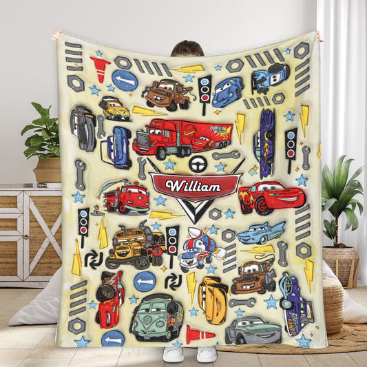 I'm Faster Than Fast - Personalized Cars Blanket
