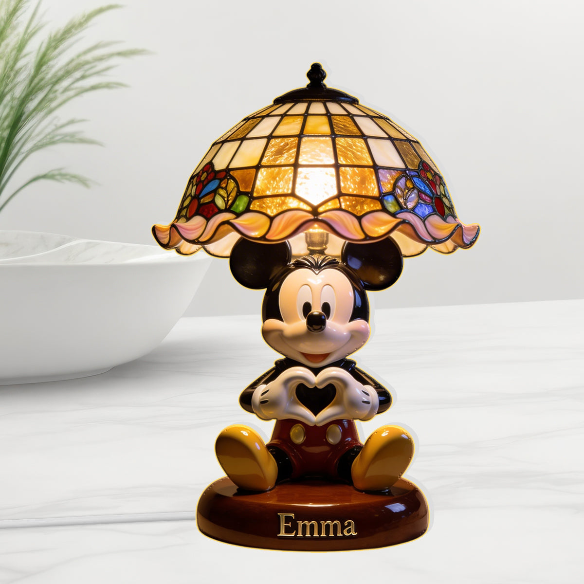 Custom Any Character - Personalized Mouse Acrylic LED Night Light