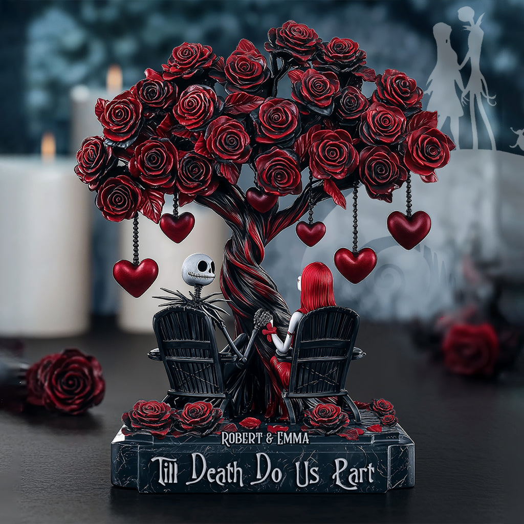 Till Death Do Us Part - Personalized Nightmare Custom Shaped Acrylic Plaque
