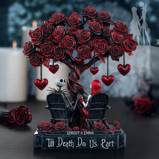 Till Death Do Us Part - Personalized Nightmare Custom Shaped Acrylic Plaque
