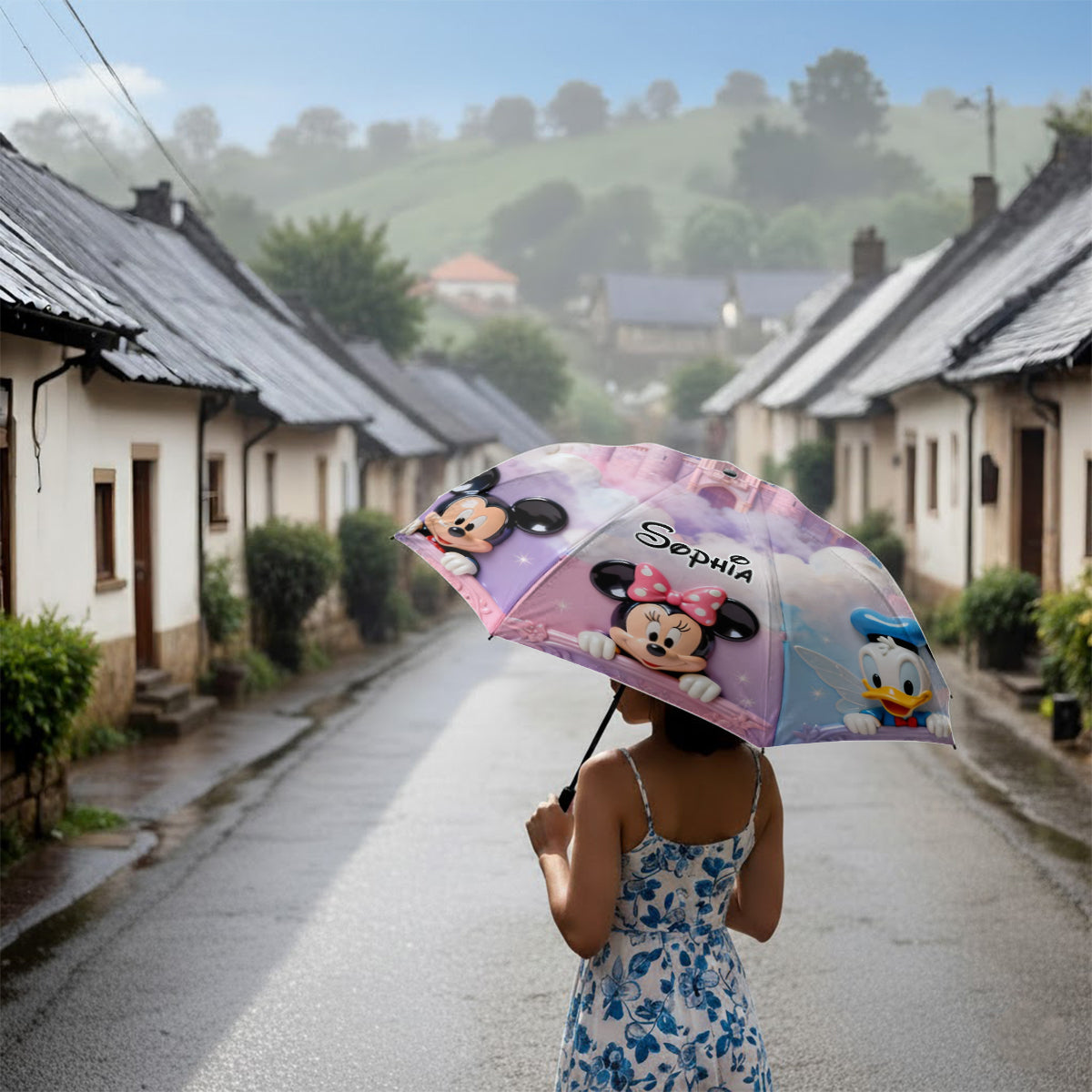 Friends - Personalized Mouse Umbrella