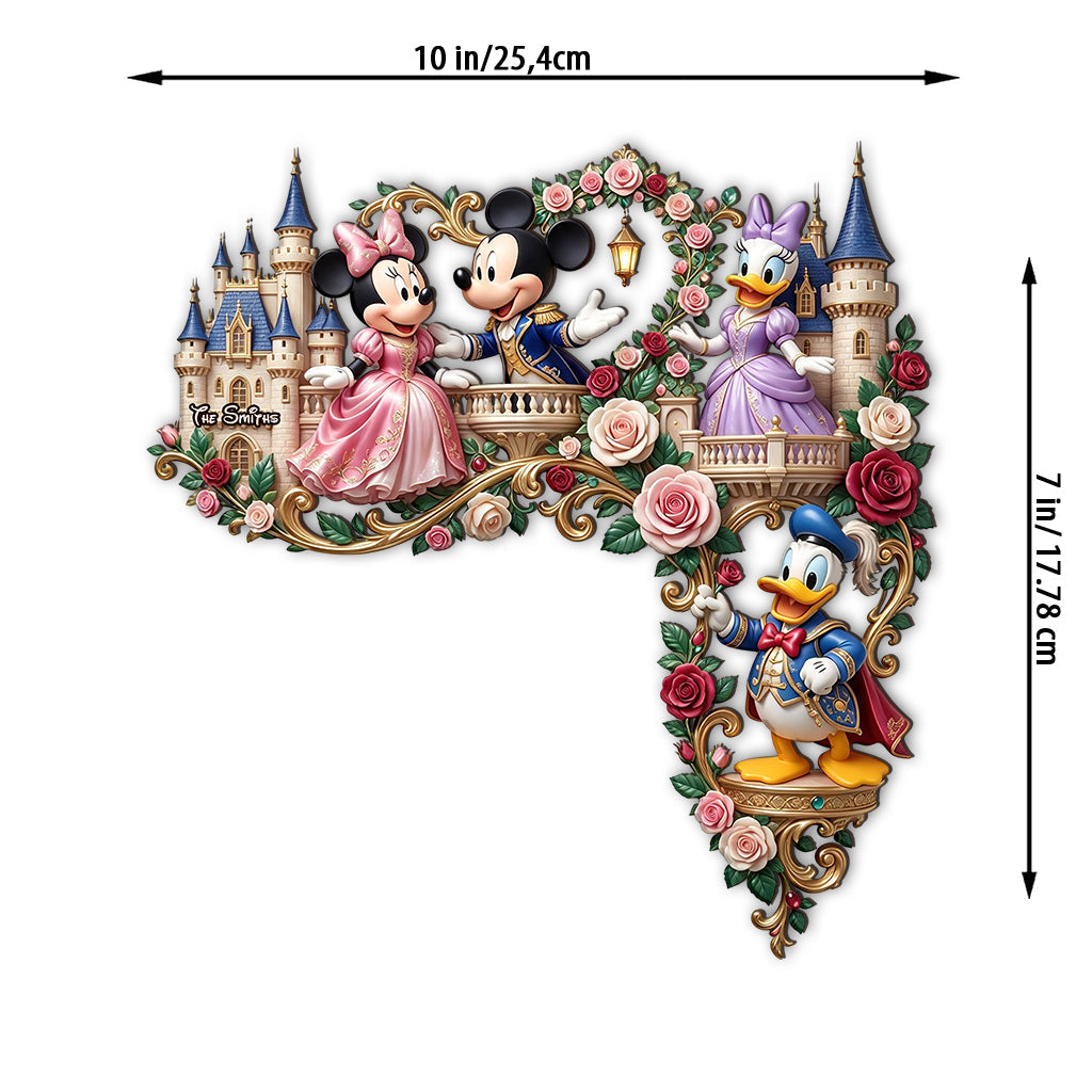 Merry Christmas - Personalized Mouse Door Frame Decoration