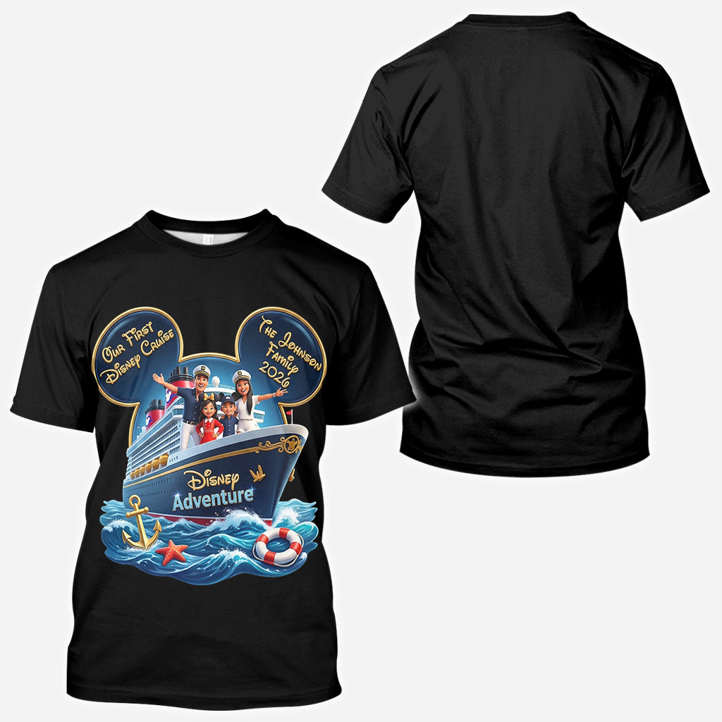 Magical Cruise Adventure - Personalized Dream Cruise All Over Shirt