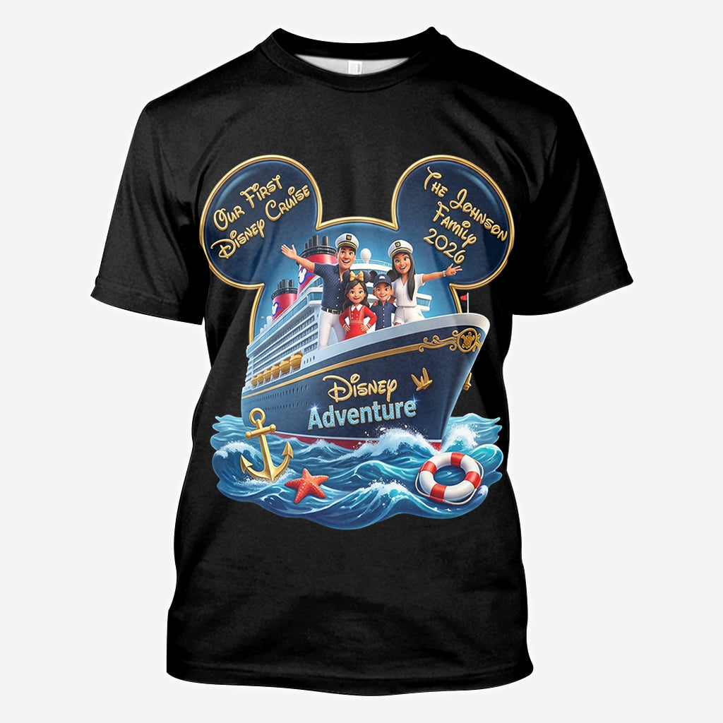 Magical Cruise Adventure - Personalized Dream Cruise All Over Shirt
