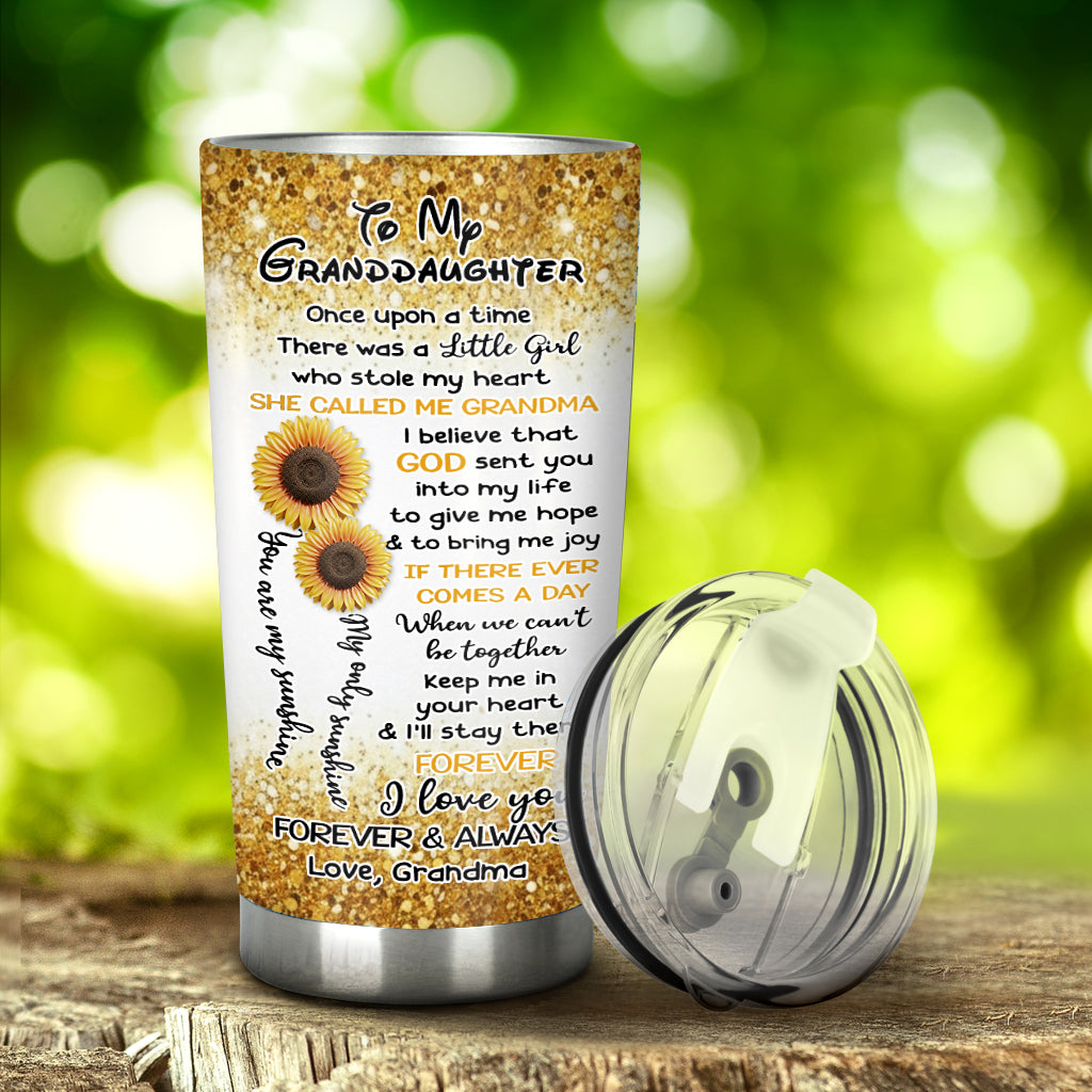 To My Granddaughter - Personalized Mouse Tumbler