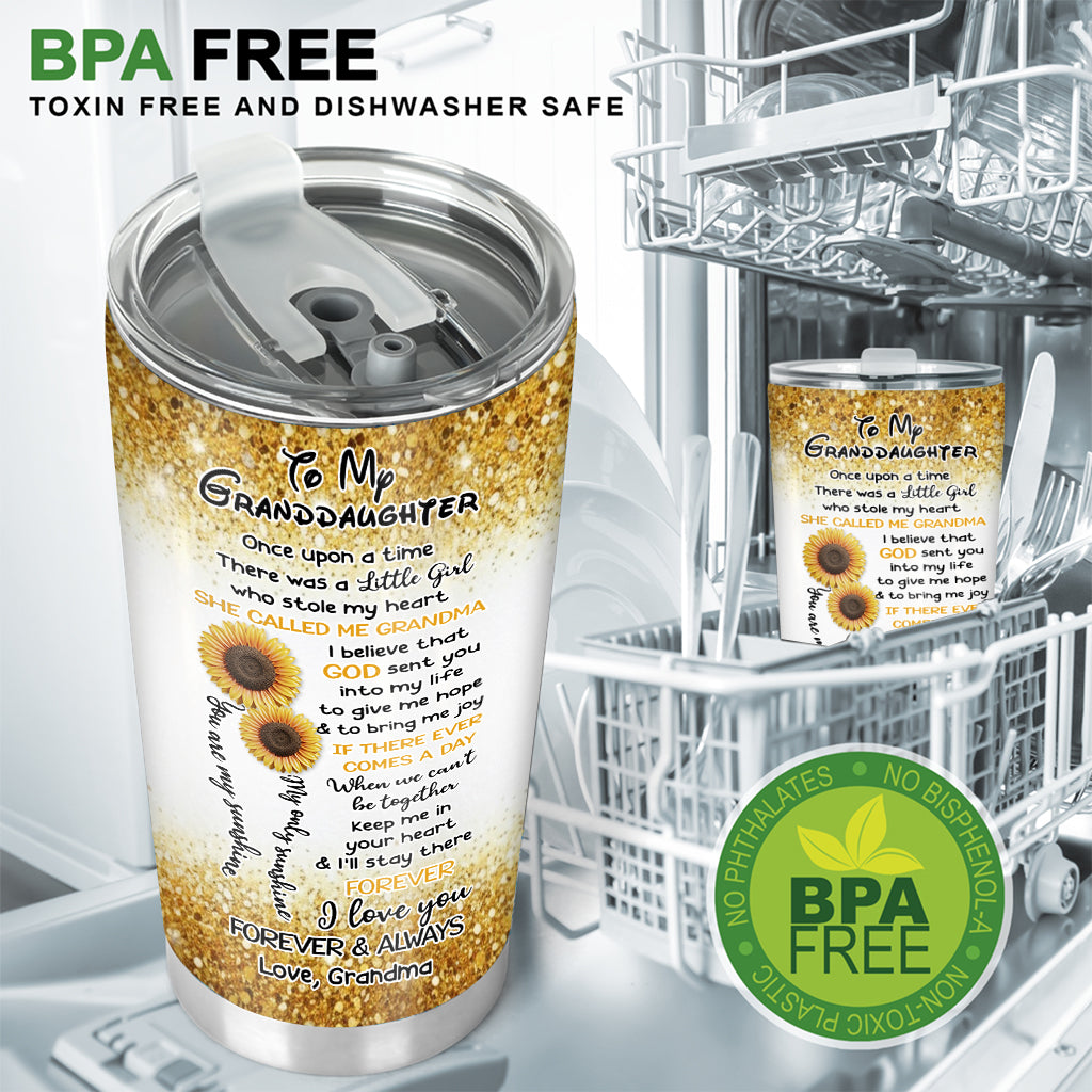 To My Granddaughter - Personalized Mouse Tumbler