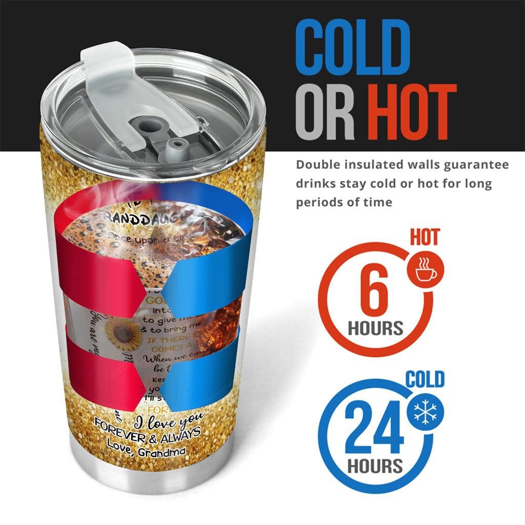 To My Granddaughter - Personalized Mouse Tumbler