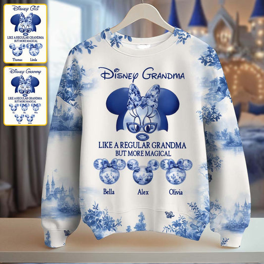 Magic Grandma - Personalized Mouse All Over Shirt