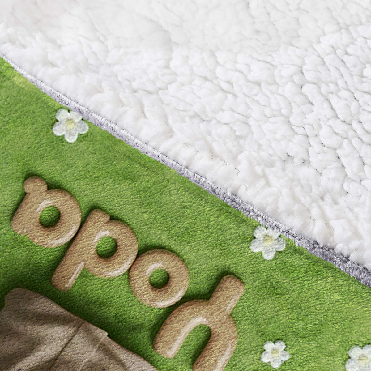 Cute Yoda - Personalized The Force Blanket Hoodie