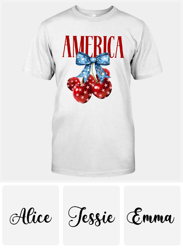4th Of July - Personalized Mouse T-shirt And Hoodie