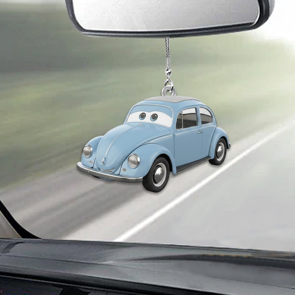 Custom Cartoonish Vehicle From Photo - Personalized Car Lover Car Ornament