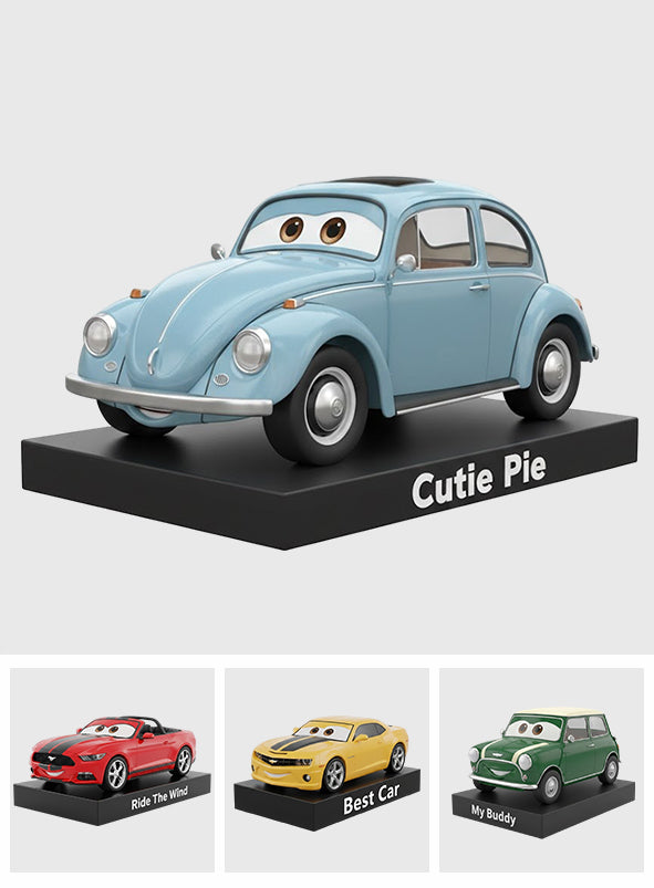 Custom Cartoonish Vehicle From Photo - Personalized Car Lover Custom Shaped Acrylic Plaque