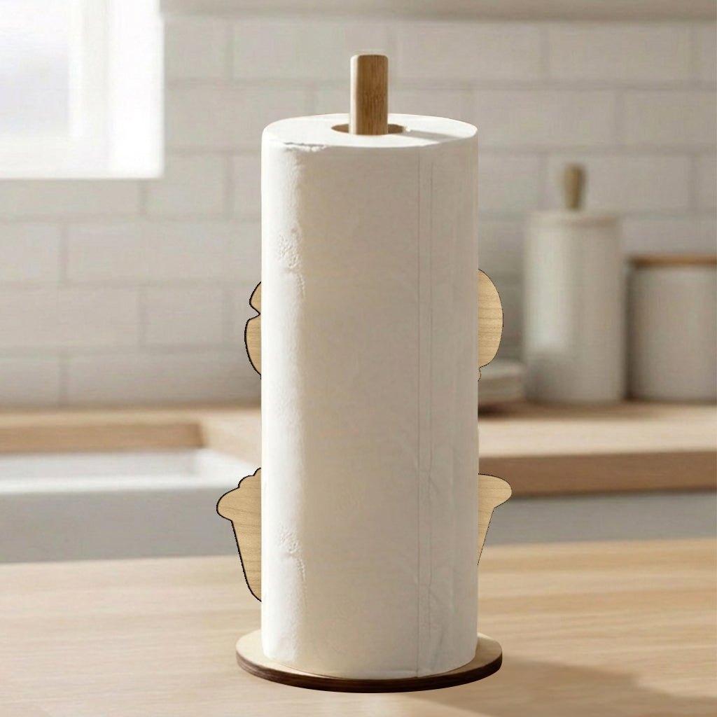 Aloha Cartoon Monster - Personalized Ohana Paper Towel Stand