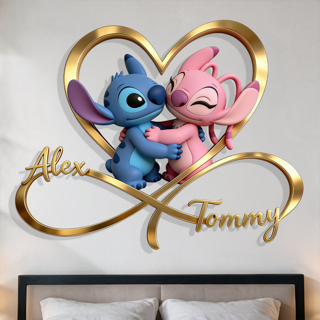 You & Me We Got This - Personalized Ohana 3D Printed Cut Metal Sign